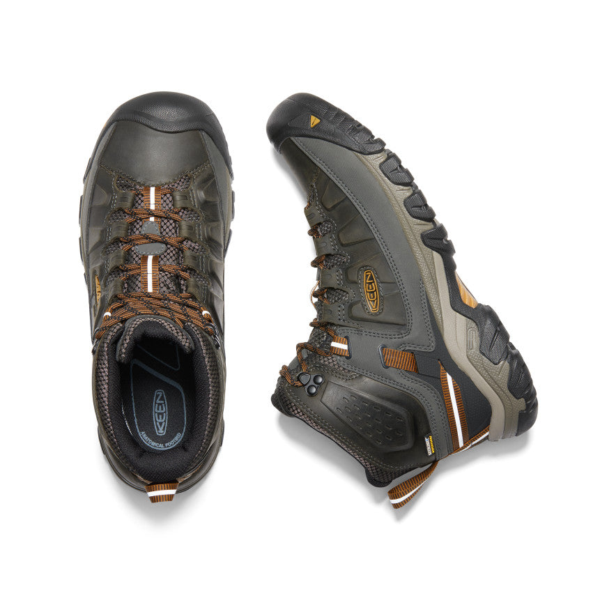 Men's Targhee III Waterproof Mid | Black Olive/Golden Brown - Image 4