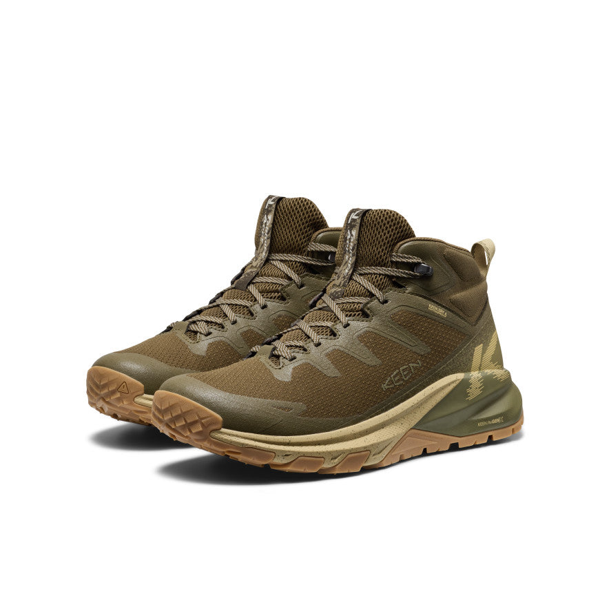 Men's Targhee Apex Waterproof Hiking Boot | Dark Olive/Khaki - Image 2