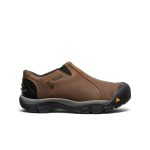Men's Brixen Waterproof Shoe Wide  |  Slate Black/Madder Brown