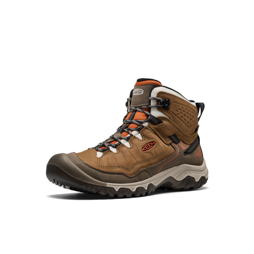 Men's Targhee IV Waterproof Hiking Boot | Coyote/Gold Flame - Image 3
