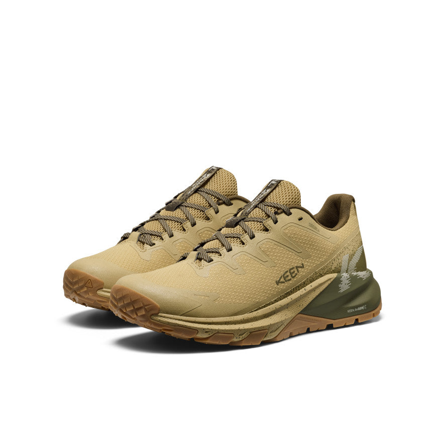 Men's Targhee Apex Waterproof Hiking Shoe | Dark Olive/Khaki - Image 2