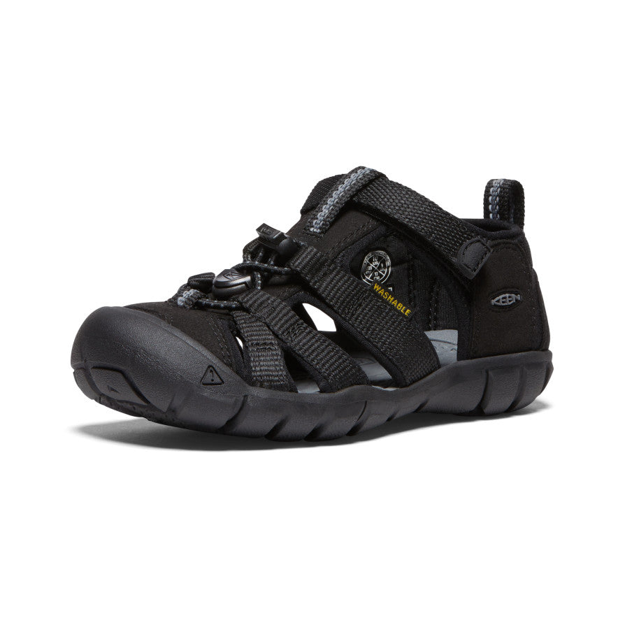 Little Kids' Seacamp II CNX | Black/Grey - Image 3