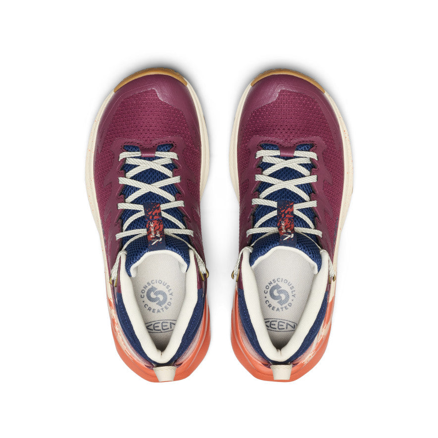 Women's Targhee Apex Waterproof Hiking Boot | Fig/Burnt Brick - Image 4