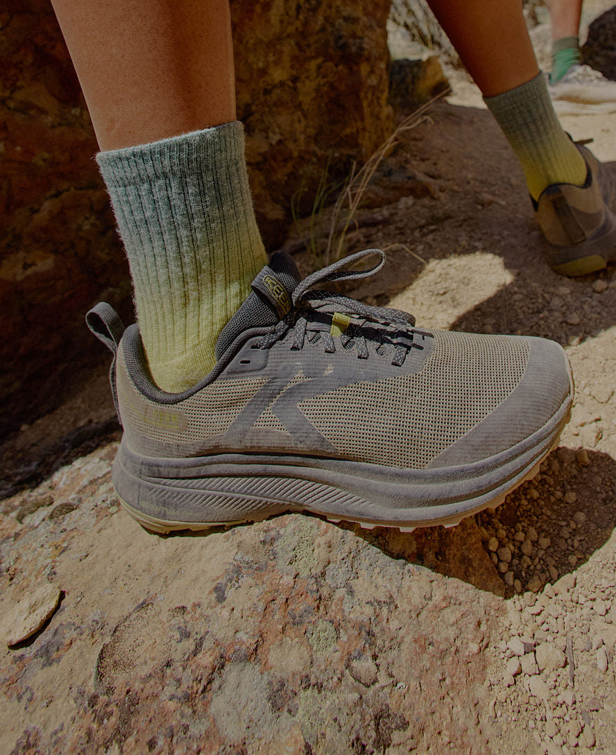 Men's Roam Trail Running Shoe | Magnet/Burnt Brick - Image 7