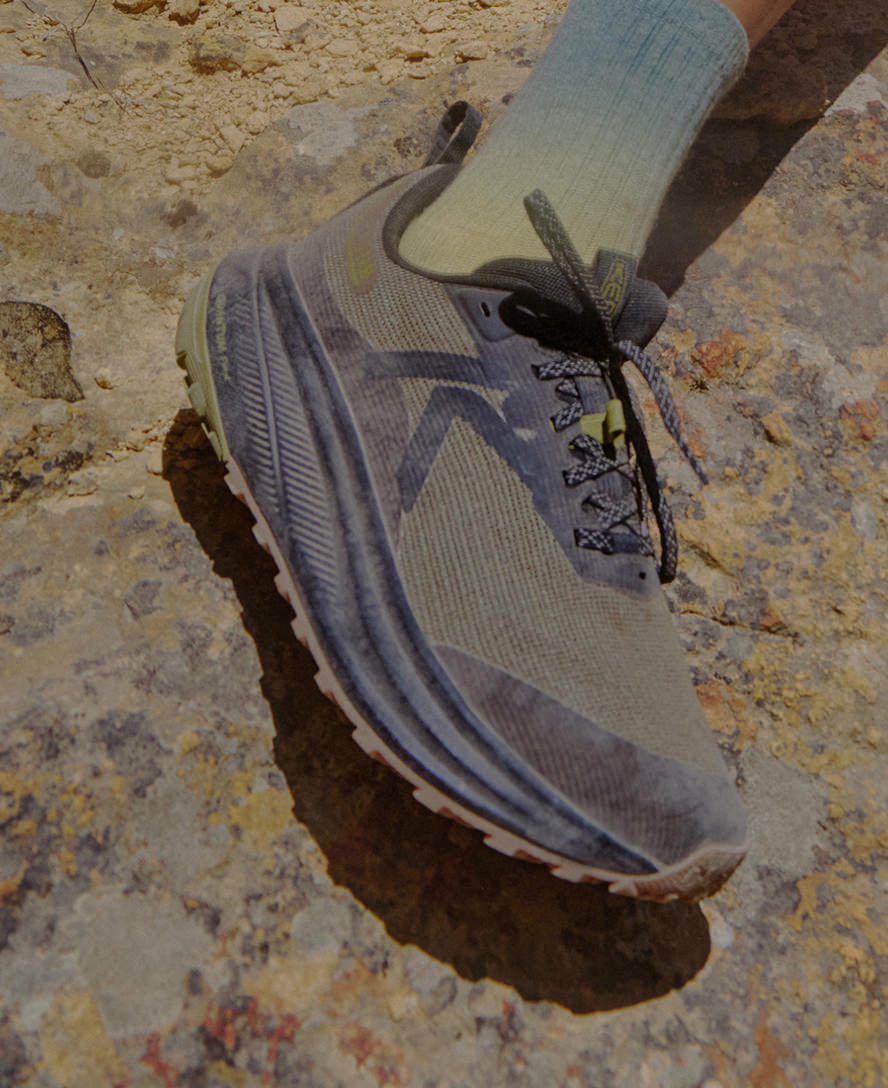 Men's Roam Trail Running Shoe | Magnet/Burnt Brick - Image 8