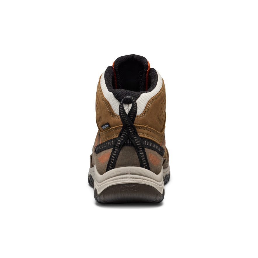 Men's Targhee IV Waterproof Hiking Boot | Coyote/Gold Flame - Image 5