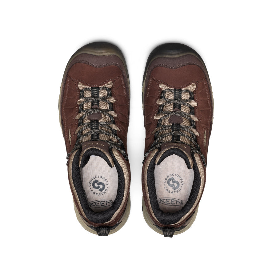 Men's Targhee IV Waterproof Hiking Boot | Java/Brindle - Image 4