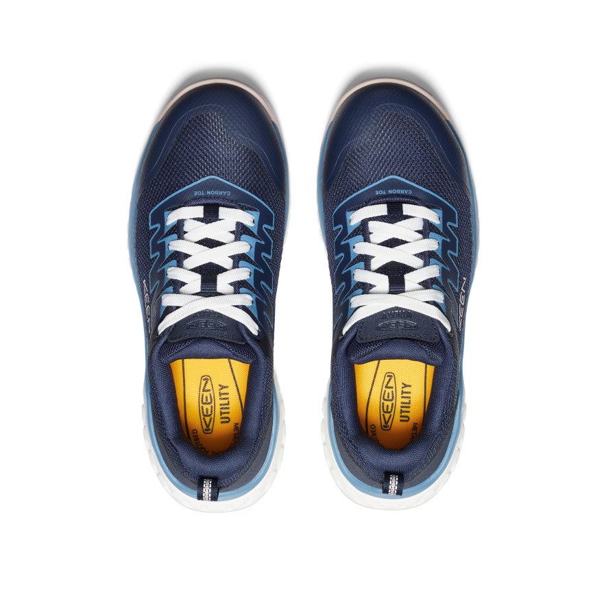 Women's Arvada Work Sneaker (Carbon Toe) | Naval Academy/Peach Whip - Image 4