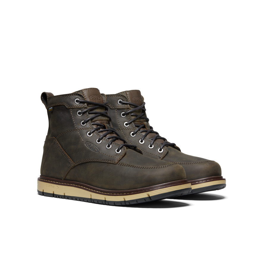 Men's San Jose 6 Waterproof Boot (Soft Toe) | Cascade Brown - Image 2