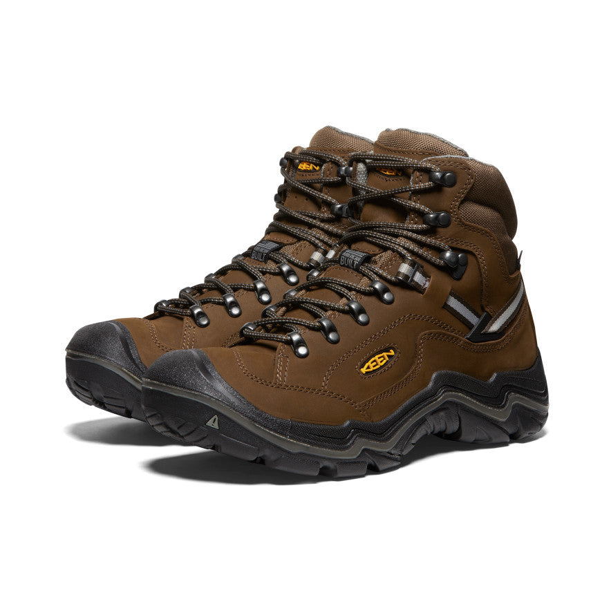 Men's Durand II Waterproof Boot Wide | Cascade Brown/Gargoyle - Image 2