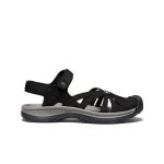 Women's Rose Sandal  |  Black/Neutral Gray